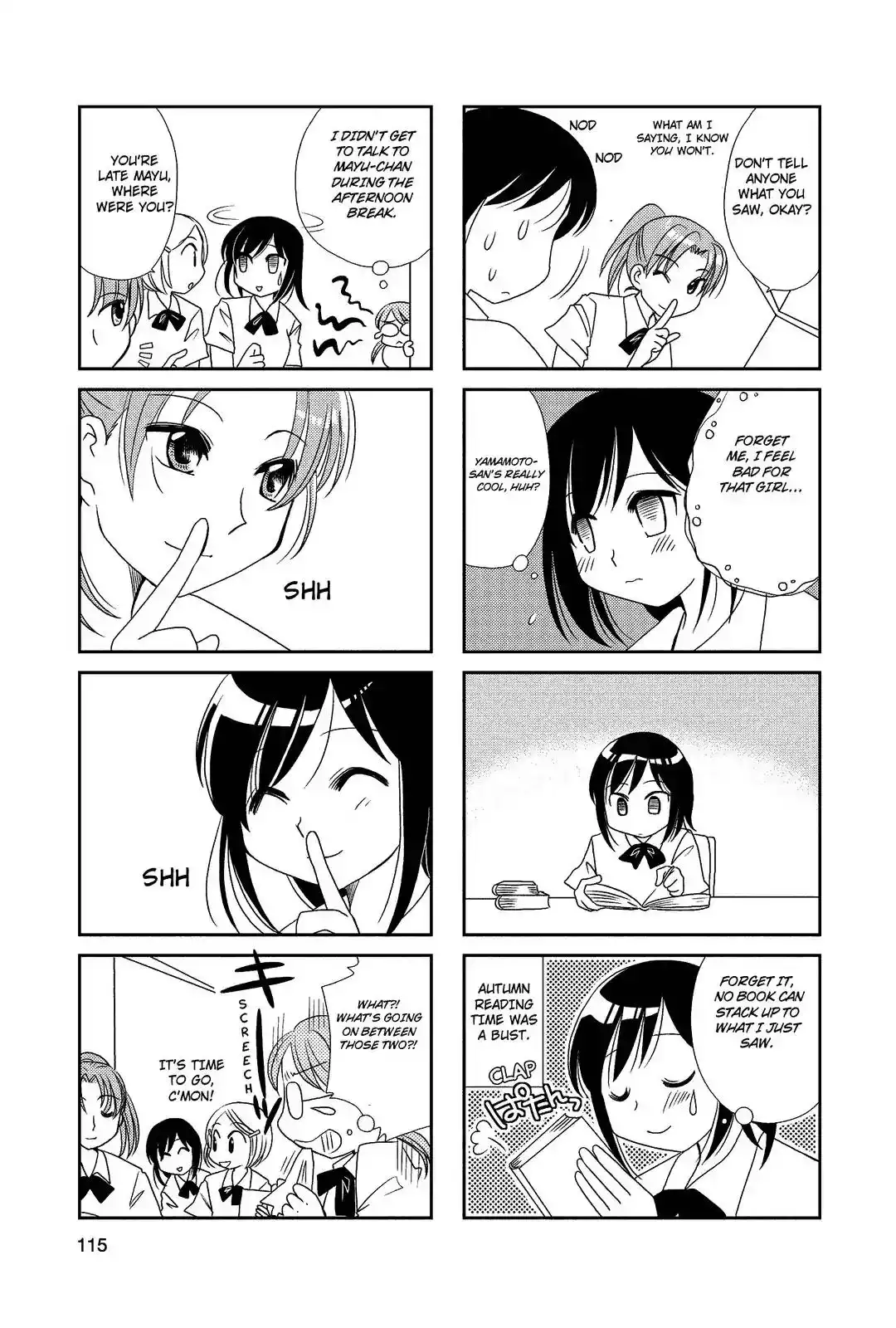 Morita-san wa Mukuchi Chapter 18 6